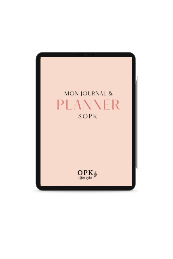 Mon Journal & Planner SOPK