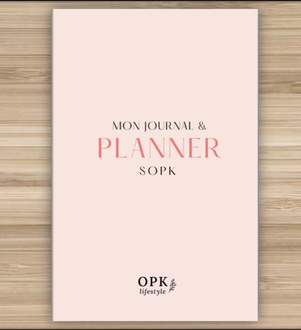 Journal & Planner SOPK – Version Livre (PRÉCOMMANDE)